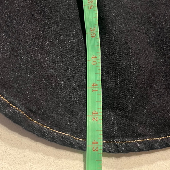 NWT $139 Classic Dark Denim Duster/Coat/Dress - Picture 11 of 13